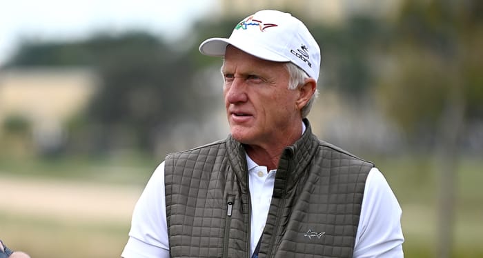 Greg Norman at 2020 QBE Shootout
